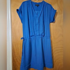 Banana Republic Blue Short Sleeve Dress Size Med